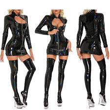 DE Damen Lackleder Bunny Girl