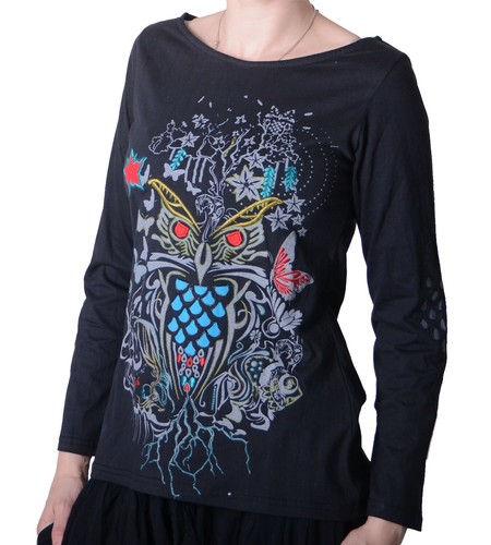 Goa hippie baumwoll sweatshirt - goa,