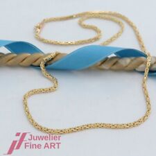 Halskette / Collier - feine Königs-Kette in 14K/585 Gelbgold - ca. 45,5 cm