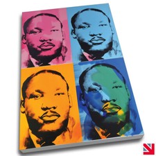 MARTIN LUTHER KING AQUARELL STIL LEINWAND Wandkunst Bilddruck
