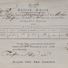 Entlaßschein Abschluss