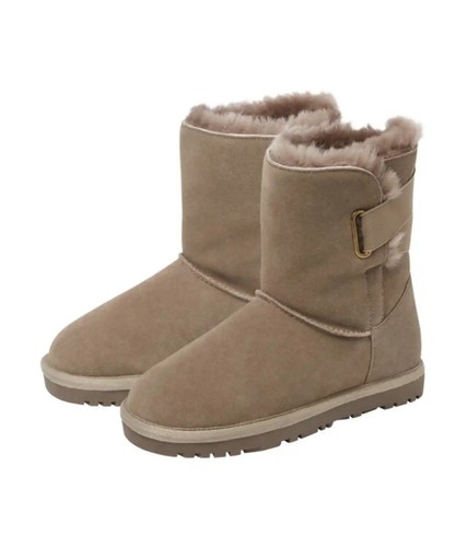 Damen echtleder wildleder - echtleder,