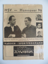 HSV-Hannover 96 + Altona 93-Braunschweig  1955/56 Oberliga  Harder-Programm