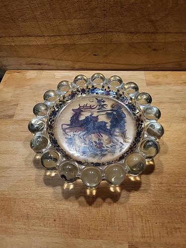 Glasaschenbecher jagdmotiv - glasaschenbecher,