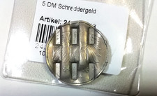 Schreddergeld, 5 Deutsche Mark, 1975