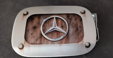 Tankklappe mit Airbrush, Mercedes B-Klasse W 245, Polarsilber