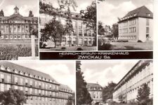 Postkarte :   ZWICKAU /Sa. - Heinrich Braun Krankenhaus ; ca.1976