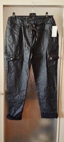 Cargohose lederoptik 50 - cargohose,