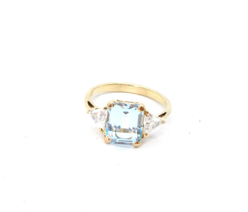 Eleganter ring 585er gelbgold - eleganter,