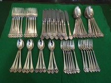 Robbe & Berking ROSENMUSTER Menübesteck 12 Personen 60 Teile Silber 150 TOP