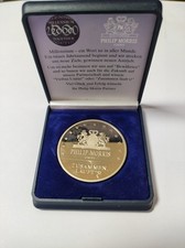 Medaille Philip Morris Millennium 2000 versilbert