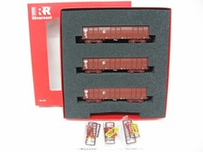HR 6138 Rivarossi  3er Set Güterwagen  Eals  Hochborwagen DR EP IV 1:87 H0 NEU