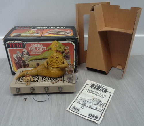 Star wars vintage kenner jabba - star,