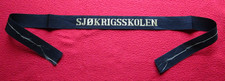 Mützenband,SJOKRIGSSKOLEN,Captally,Marine,Militär,Uniform,Matrose,Norwegen