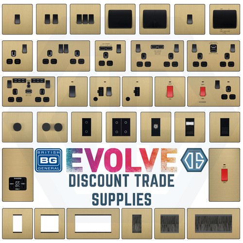 Evolve satin messing - bg,