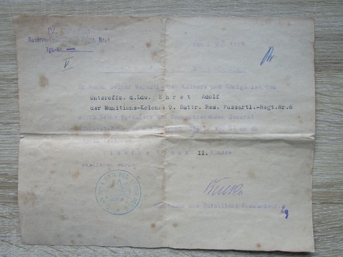 Ausweis,Urkunde,Besitzzeugnis"