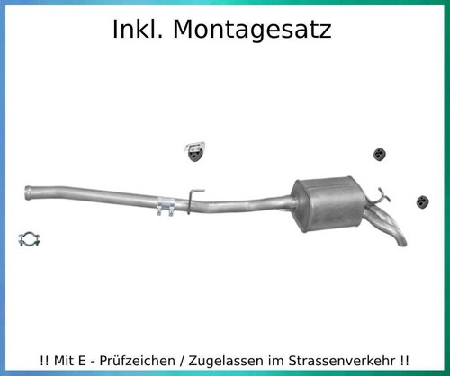 Auspuffanlage für mercedes - auspuffanlage,