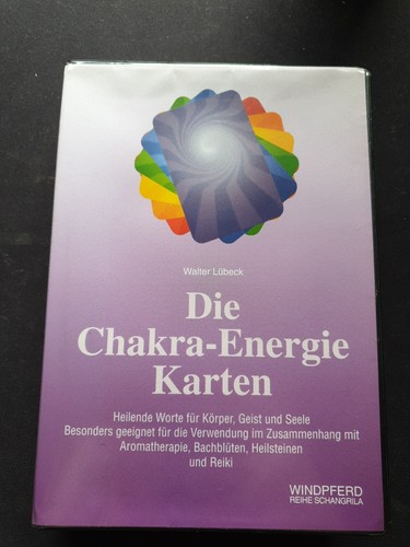 Die chakra energie karten - chakra, energie-karten