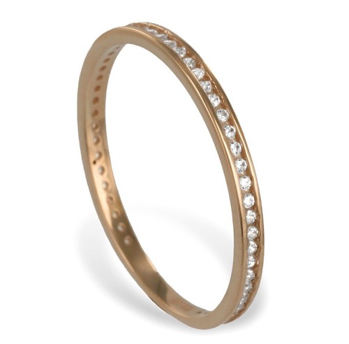 Echt rotgold zirkonia - ***,