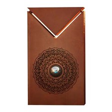 Pflanzsäule mit Mandala Motiv