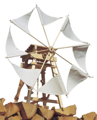 Kraul segelwindmühle das - segelwindmühle,,