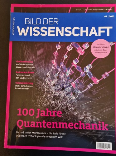 Bild der wissenschaft 2025 - wissenschaft, 07/2025