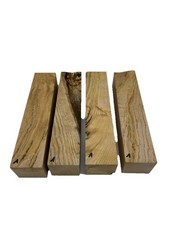 Marone Drechselholz 4er Set ca