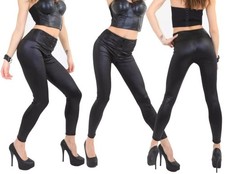 Leggings Uni schwarz leicht