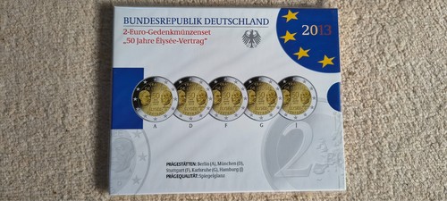 Euro gedenkmünzenset 2013 - 2,