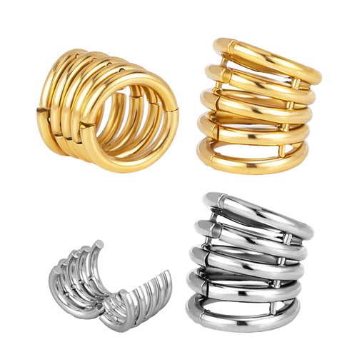 Ringe ohrklemme ohrring - 5,
