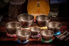 Tibetan Singing Bowl Set of 7