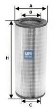 UFI Luftfilter 27.736.00