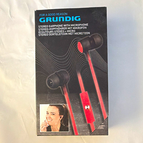 Grundig stereo earphone with - grundig,
