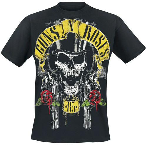 Guns roses shirt - roses, herren