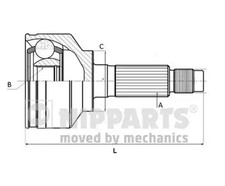 Antriebswellengelenk J2826007