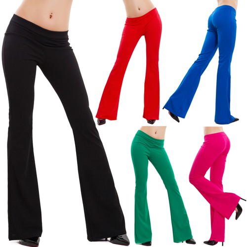 Damen hose glocke - hose,