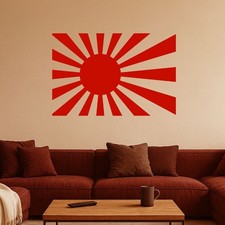 Japan Flagge Wandtattoo Fahne