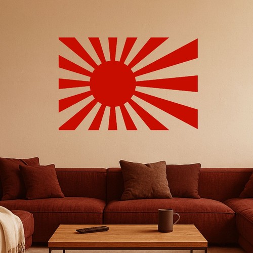 Japan flagge wandtattoo fahne - japan,