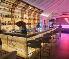 Naturstein Furniere LICHTDURCHLÄSSIGER ECHT-STEIN Wandverkleidung 20x15cm MUSTER