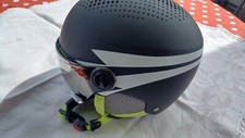 Ski-Helm Alpina mit Brille - Q-Lite ca. 600 gr.  - 2 x getragen -