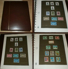 BRD SAFE Vordruck 1970-1977 ** fast kpl. + gestempelt (90 Foto)(Album-1290)