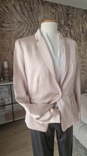 Comma Satin Blazer 36 38 Gold