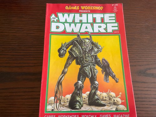 White dwarf magazine vintage - magazine,