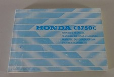 Betriebsanleitung / Owner´s Manual Honda Motorrad CB 750C Typ RC06 Stand 1980