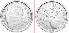 25 cents KING CHARLES III