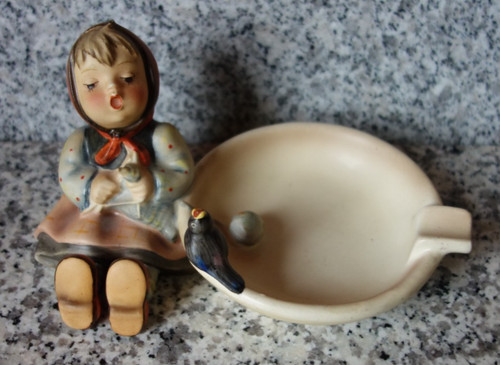 Hummel figur aschenbecher - hummel, hum
