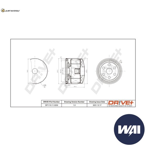 ölfilter dp1110 0255 - Ölfilter, fÜr