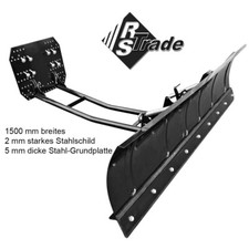 ATV Quad 150x40cm Schneeschild Schneepflug Schneeschieber Räumschild Schubrahmen