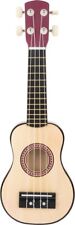 Gitarre Ukulele aus Holz, im klassischen Design, mit Saiten (M3p) Small Foot 11750