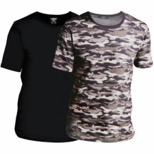 2x T-Shirt - Gr. XL - schwarz